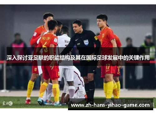 深入探讨亚足联的职能结构及其在国际足球发展中的关键作用 深入探讨亚足联的职能结构及其在国际足球发展中的关键作用